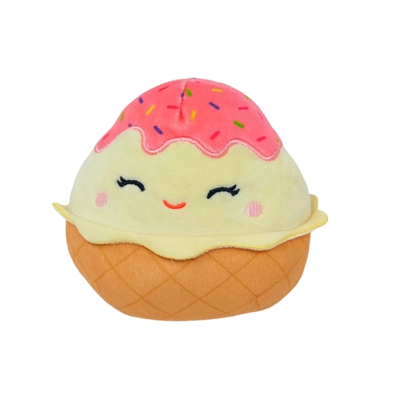 Pink Squishmallow Shannon The Ice Cream Plush Toy - Picture 2 of 10